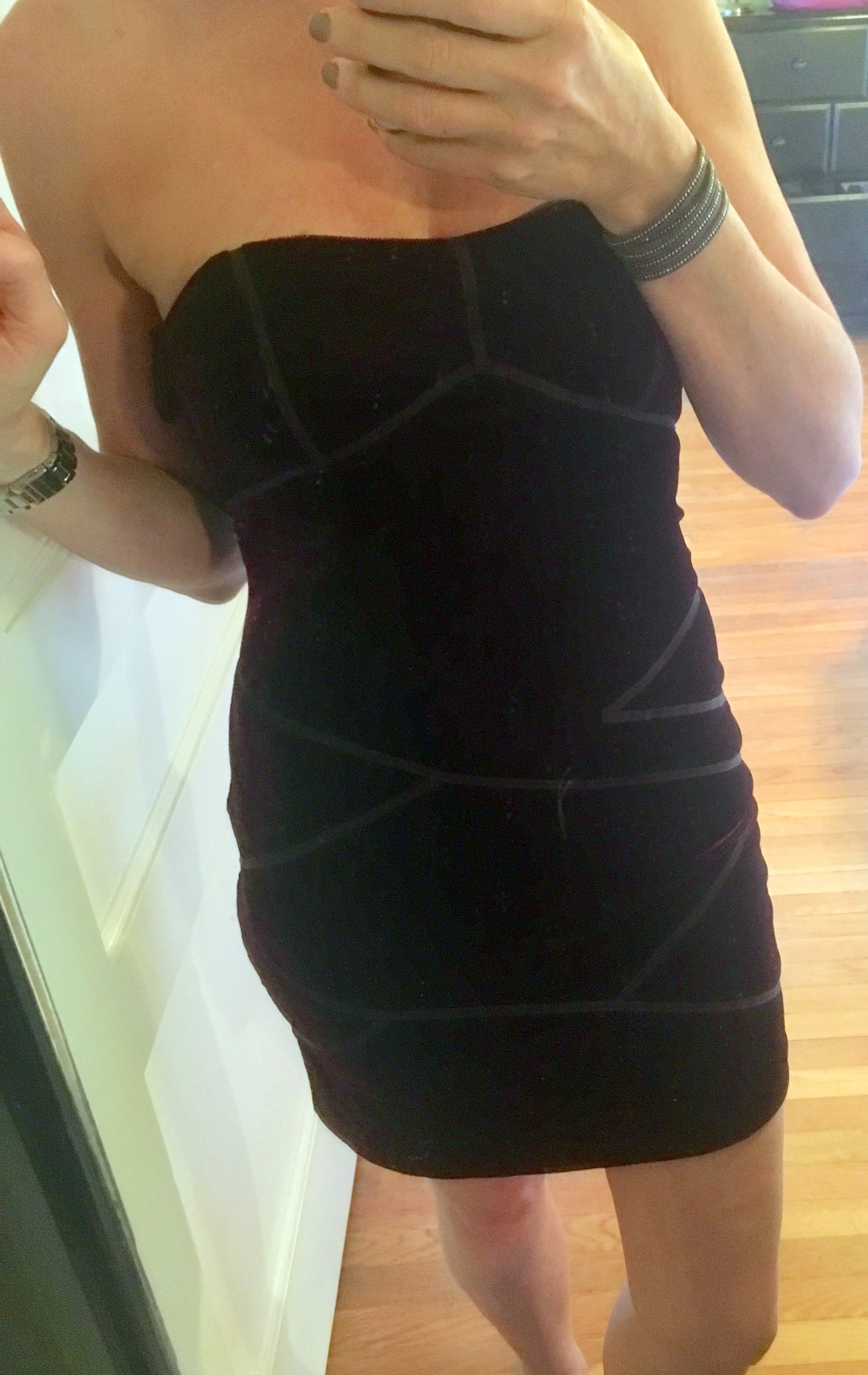 One year to a clean closet: Day 5 (bondage/club dress) – Jenna McCarthy
